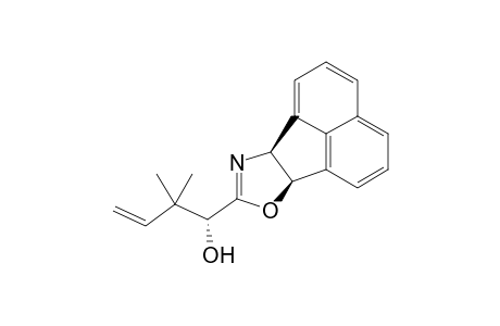 (6bR*,9aS*)-8-[(R*)-1-Hydroxy-2,3-dimethyl-3-butenyl)-2H[6b,9a]acenaphthyleno[1,2-d]oxazole