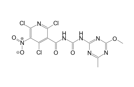 N-(4-methoxy-6-methyl-1,3,5-triazin-2-yl)-N'-[(2,4,6-trichloro-5-nitro-3-pyridinyl)carbonyl]urea