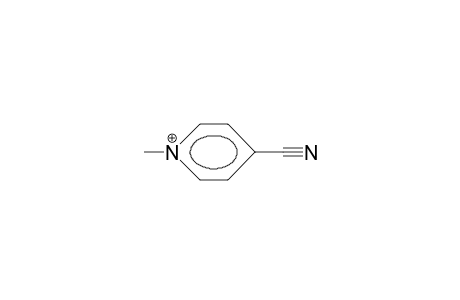 N-Methyl-4-cyano-pyridinium cation