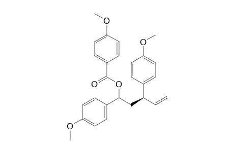 (3R)-1,3-Bis(4-methoxyphenyl)pent-4-enyl 4-methoxybenzoate