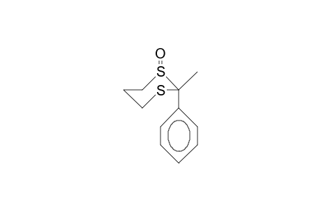 trans-2-Phenyl-2-methyl-1,3-thiane 1-oxide