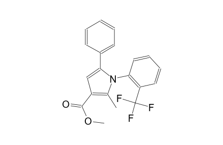 methyl 2-methyl-5-phenyl-1-[2-(trifluoromethyl)phenyl]-1H-pyrrole-3-carboxylate