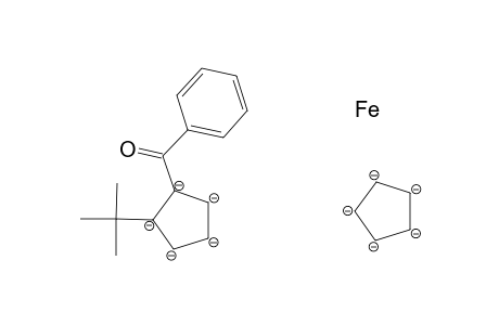 Ferrocene, 1-benzoyl-2-(1,1-dimethylethyl)-