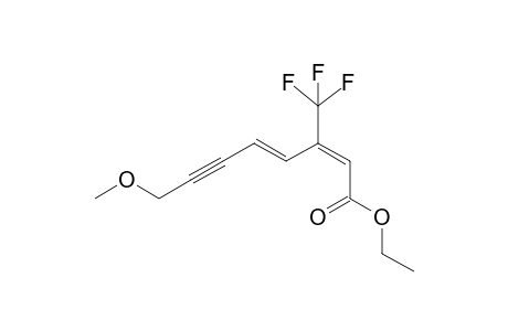 Ethyl (2E,4E)-3-(trifluoromethyl)-8-methoxyhepta-2,4-dien-6-yn-1-oate