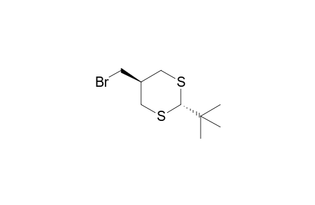 trans-5-Bromomethyl-2-tert-butyl-1,3-dithiane