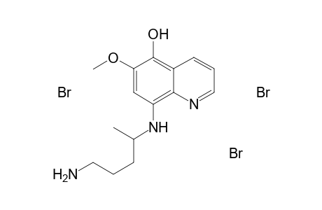 8-(4-Amino-1-methyl-butylamino)-6-methoxy-quinolin-5-ol trihydrobromide