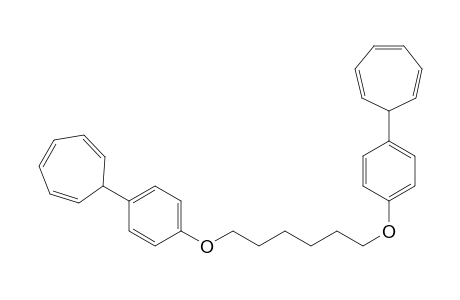 1,6-Bis[4-(cyclohepta-2,4,6-trienyl)phenoxy]hexane