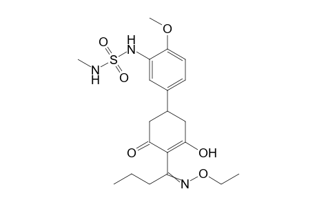 Sulfamide, N-[5-[4-[1-(ethoxyimino)butyl]-3-hydroxy-5-oxo-3-cyclohexen-1-yl]-2-methoxyphenyl]-N'-methyl-
