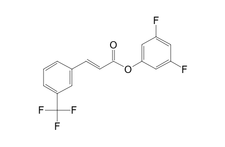 3,5-Difluorophenyl (2E)-3-[3-(trifluoromethyl)phenyl]-2-propenoate