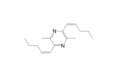 3,6-Dimethyl-2,5-Di(1-pentenyl)pyrazine