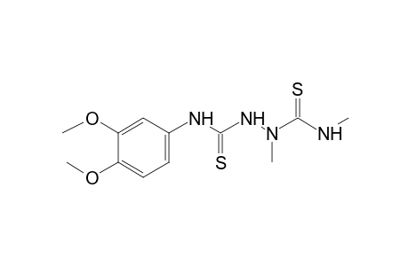 6-(3,4-dimethoxyphenyl)-1,3-dimethyl-2,5-dithiobiurea