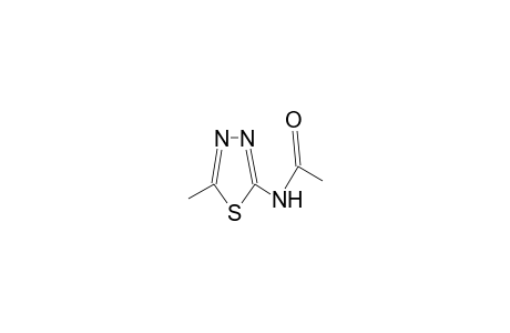 2-actamido-5-methyl-1,3,4-thiadiazole