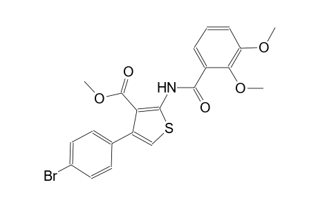 methyl 4-(4-bromophenyl)-2-[(2,3-dimethoxybenzoyl)amino]-3-thiophenecarboxylate