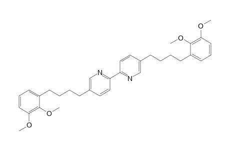 5,5'-Bis[4-(2,3-dimethoxyphenyl)butyl]-2,2'-bipyridine