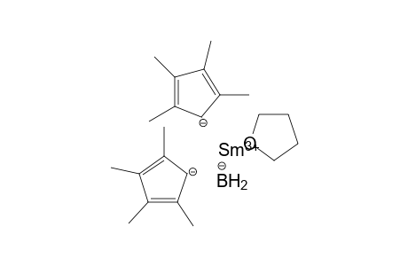 Samarium(III) boranuide bis(2,3,4,5-tetramethylcyclopenta-2,4-dien-1-ide) tetrahydrofuran