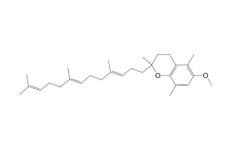 (E,E,E)-2,5,8-trimethyl-6-methoxy-2-(4',8',12'-trimethyl-3',7',11'-tridecatrienyl)chroman