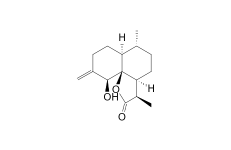 (3R,3aS,6R,6aS,10S,10aS)-10-hydroxy-3,6-dimethyl-9-methylene-3a,4,5,6,6a,7,8,10-octahydro-3H-benzo[h]benzofuran-2-one