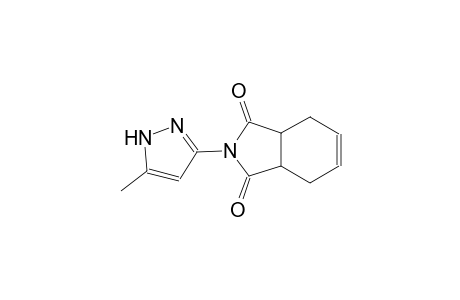 2-(5-methyl-1H-pyrazol-3-yl)-3a,4,7,7a-tetrahydro-1H-isoindole-1,3(2H)-dione