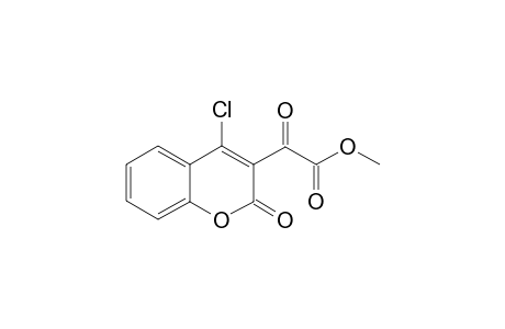 (4-Chloro-2-oxo-2H-chromen-3-yl)-oxo-acetic acid methyl ester
