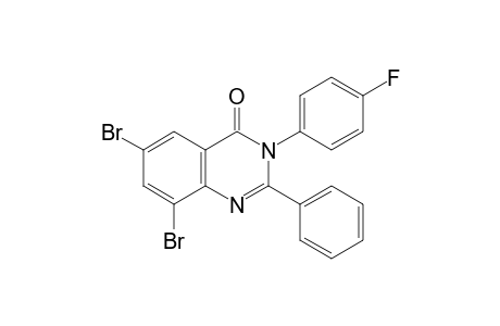 6,8-dibromo-3-(p-fluorophenyl)-2-phenyl-4(3H)-quinazolinone