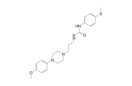 urea, N-[3-[4-(4-methoxyphenyl)-1-piperazinyl]propyl]-N'-[4-(methylthio)phenyl]-
