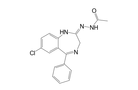 N'-[(2E)-7-Chloro-5-phenyl-1,3-dihydro-2H-1,4-benzodiazepin-2-ylidene]acetohydrazide