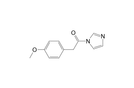 1-[(4-Methoxyphenyl)acetyl]imidazole