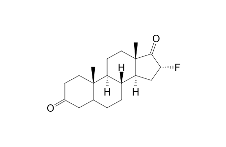 16.alpha.-Fluoroandrostan-3,17-dione