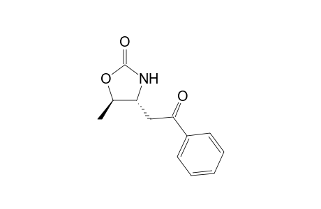 (4R,5R)-5-methyl-4-(2-oxo-2-phenylethyl)oxazolidin-2-one