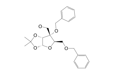 3,5-DI-O-BENZYL-1,2-DI-O-ISOPROPYLIDENE-3-C-HYDROXYMETHYL-ALPHA-D-RIBOFURANOSE