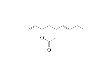 Nona-1,6-dien-3-ol <3,7-dimethyl-> acetate