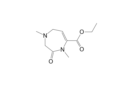 7-CARBETHOXY-1,4-DIMETHYL-(1H)-2,3,4,5-TETRAHYDRO-1,4-DIAZEPIN-2-ONE