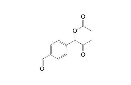 1-(4-Formylphenyl)-2-oxopropyl acetate