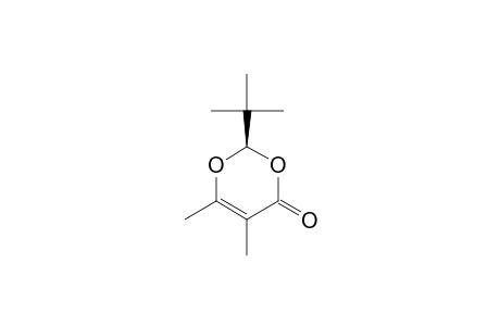 (2R)-2-TERT.-BUTYL-5,6-DIMETHYL-4H-1,3-DIOXIN-4-ONE