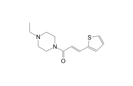 1-ethyl-4-[(2E)-3-(2-thienyl)-2-propenoyl]piperazine