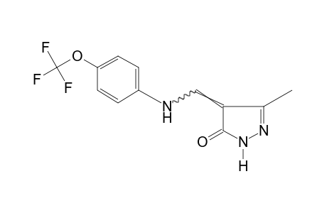 3-METHYL-4-[(alpha,alpha,alpha-TRIFLUORO-p-ANISIDINO)METHYLENE]-2-PYRAZOLIN-5-ONE