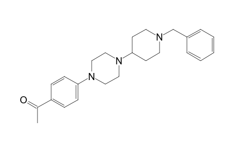 1-(4-[4-(1-Benzyl-4-piperidinyl)-1-piperazinyl]phenyl)ethanone