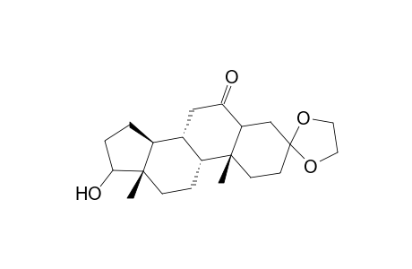 3-(Ethylenedioxy)-17.beta.-hydroxy-5.alpha.-androstan-6-one