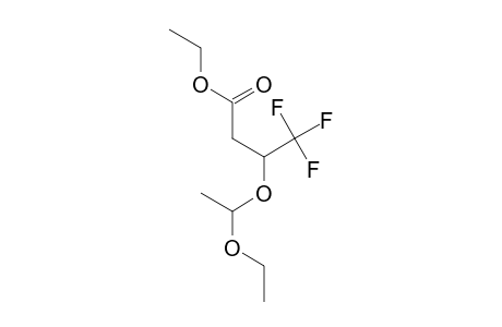 3-(1-Ethoxyethoxy)-4,4,4-trifluoro-butyric acid ethyl ester