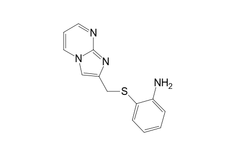 2-(Imidazo[1,2-a]pyrimidin-2-ylmethylsulfanyl)(phenyl)amine