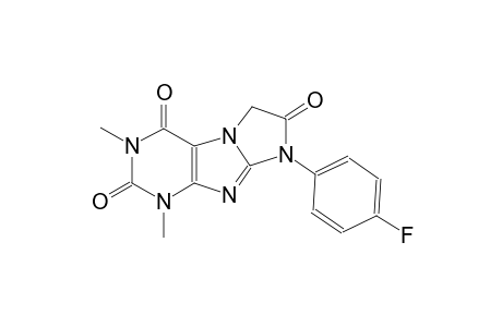 1H-imidazo[2,1-f]purine-2,4,7(3H,6H,8H)-trione, 8-(4-fluorophenyl)-1,3-dimethyl-