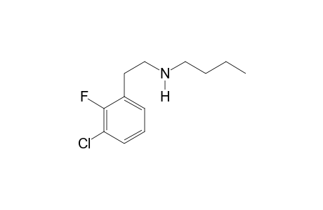 N-Butyl-3-chloro-2-fluorophenethylamine