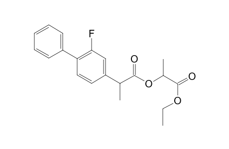 (RS)-,(SS)-2-(2-(2-Fluoro-4-biphenylyl)-propionyl)-oxypropionicacidethylester