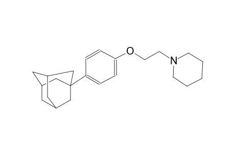 4-(1-adamantyl)phenyl 2-(1-piperidinyl)ethyl ether
