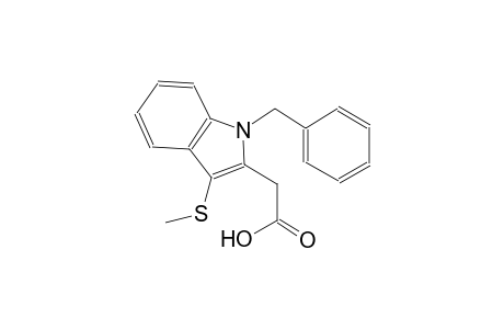 [1-benzyl-3-(methylsulfanyl)-1H-indol-2-yl]acetic acid
