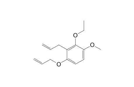 2-Allyl-1-allyloxy-3-ethoxy-4-methoxybenzene