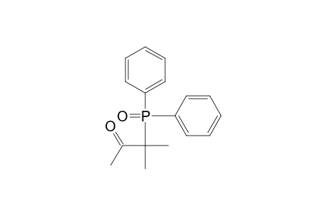 2-Butanone, 3-(diphenylphosphinyl)-3-methyl-
