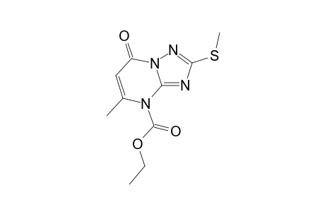 [1,2,4]Triazolo[1,5-a]pyrimidine-4(7H)-carboxylic acid, 5-methyl-2-(methylthio)-7-oxo-, ethyl ester