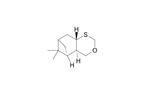 (1S,2R,7S)-10,10-Dimethyl-4-oxa-6-thiatricyclo[7.1.1.0(2,7)]undecane