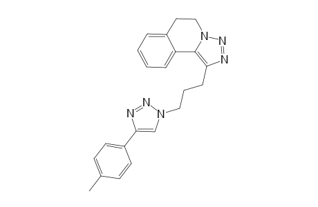 5,6-Dihydro-1-[3-(4-p-tolyl-1H-1,2,3-triazol-1-yl)propyl]-[1,2,3]triazolo[5,1-a]isoquinoline